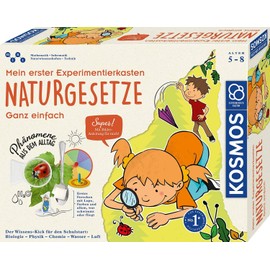 KOSMOS 602284 My First Experiment Box Natural Laws - Very Simple, Playful Experiments for Small Researchers Experiment Box for Children from 5 Years
