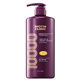 Elastin Biotin Clinic 10000 Shampoo Fresh Scent, 1 Bottle, 1L / 엘라스틴 비오틴클리닉 10000 샴푸 싱그러운향, 1개, 1L