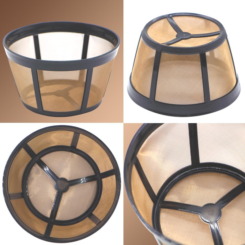 Aolleteau 2 Pack Reusable Coffee Filter Replacement for BUNN 8