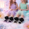 Calcetines de Encaje Con Volantes de Algodón Para Niñas Pequeñasos