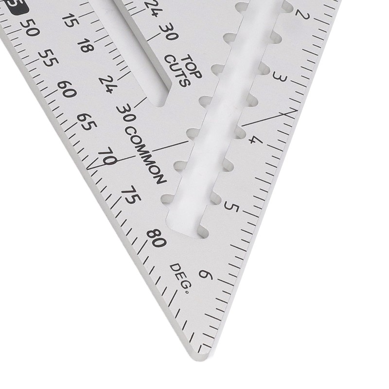 7 Inch Rafter Square with Level High Accuracy Aluminum Alloy