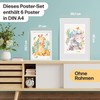 CreativeRobin Cute Africa Baby Animals Poster Set I Nursery Decoration