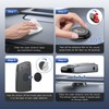 Upgraded Magnetic Radar Detector Dashboard Mount with N52 Magnets, Adhesive