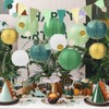 TEUYOE Wedding Party Decorations, Pack of 12 Paper Lanterns, Green