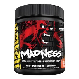 Mutant Madness Pre Entreno Polvo 30 Serv Sabor Duraznomango                                                                                           