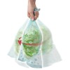 Fackelmann Salatschleuderbeutel, Küchenhelfer zum Trocknen von Salat (Farbe: Transparent), Menge:
