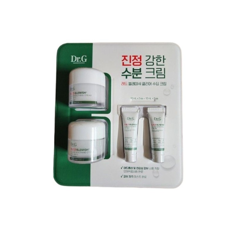 Dr.G Red Blemish Clear Soothing Cream 50x2 + 10x2 /