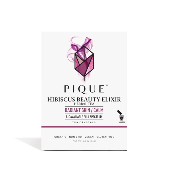 PIQUE Pique Organic Hibiscus Tea Crystals - Powerful Antioxidants and