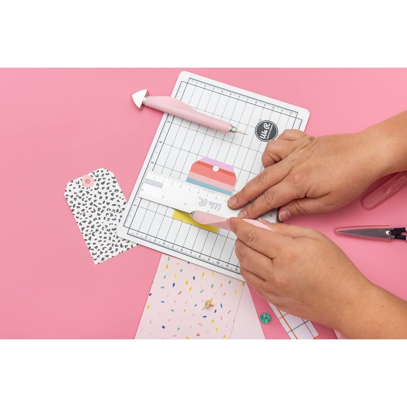 We R Memory Keepers Mini kit di attrezzi rosa