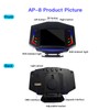 Car HUD Display OBD2 GPS Slope Meter Multifunction Overspeed Alarm