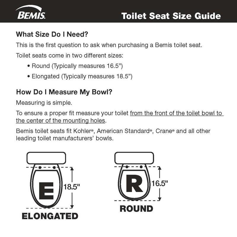 Mayfair 440EC 000 Open Front Molded Wood Toilet Seat with