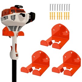 Ruiqas Weedeater Hanger, 3 Pack Heavy Duty Weed Wacker Hooks for Garage,Wall Mounted Grass Trimmer Rack for Lawn Equipment