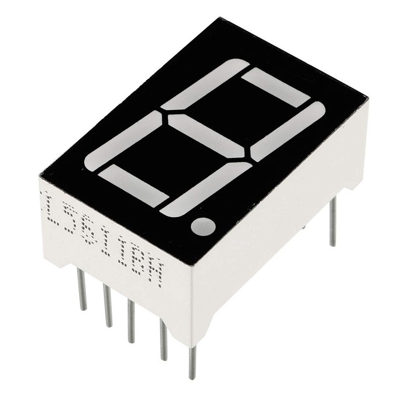 uxcell Common Anode 10 Pin 1 Bit 7 Segment Display