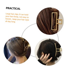 IWOWHERO Grappling Shark Clamp 13cm Large Claw Clips Hair Accessories Set for Women Girls