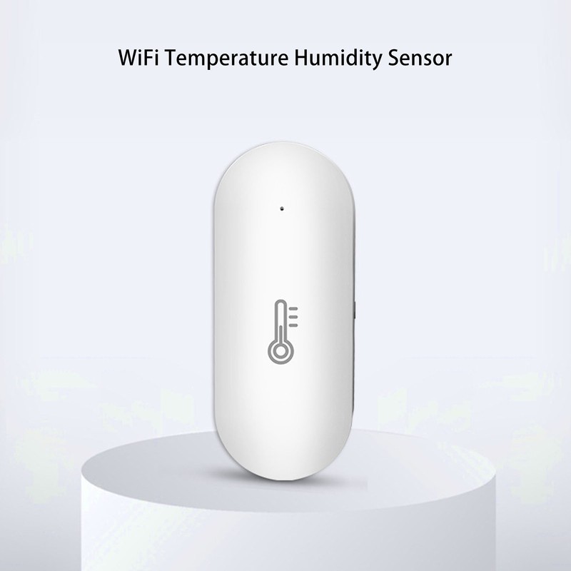 2.4GHz WiFi Temperature Humidity Sensor Voice Control Smart Temperature Humidity