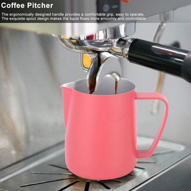 600ml Stainless Steel Milk Frothing Cup Jug Pitcher Latte Art