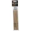 Pepperell Real Slate Chalk Pencils 5/Pkg W/Sharpener