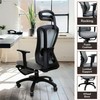 BambooMN Ergo Modo Office Chair - Mineral/Black