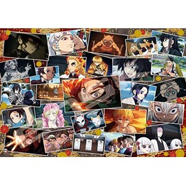 ensky Demon Slayer: Kimetsu no Yaiba 'Overflowing Thoughts' Jigsaw Puzzle 1000 Pieces