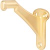Stone Harbor Hardware Heavy-Duty Handrail Bracket, Satin Brass