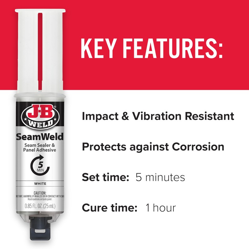 J-B Weld SeamWeld, 25ml, White