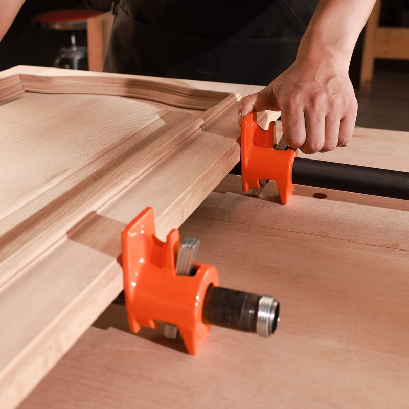 PONY 2-Pack 50 Wood Gluing Pipe Clamp Fixture for 3/4