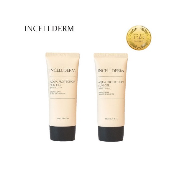 Inselderm Basic Cosmetics Aqua Protection Sun Gel 50ml+50ml / 인셀덤