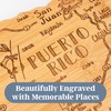 Totally Bamboo Destination Puerto Rico Cutting Board, Charcuterie & Serving