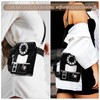 TENDYCOCO Telephone Shoulder Bag Women Phone Shaped Purse Retro Dial