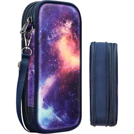 Finpac Pencil Case - Expandable Large Capacity Pencil Case, Pencil Bag, Pen Holder, Organiser, Pencil Case for School Office Boys Girls Students