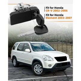 Xumdovipu Glove Box Lock Assembly 77540-S9A-G01ZA Fit for Honda CR-V 2002-2006, Element 2003-2007, 77540S9AG01ZA, black