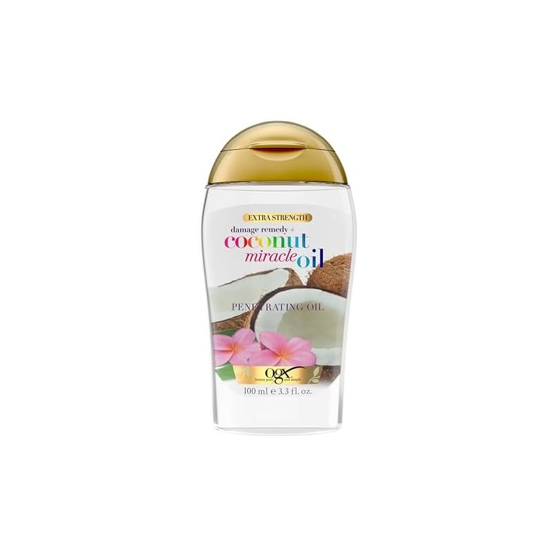 OGX, Tratamiento Capilar Reparador de Aceite de Coco, 100 ml