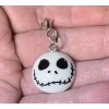 Jack Skellington Nightmare Before Christmas Charm Zipper Pull & Keychain