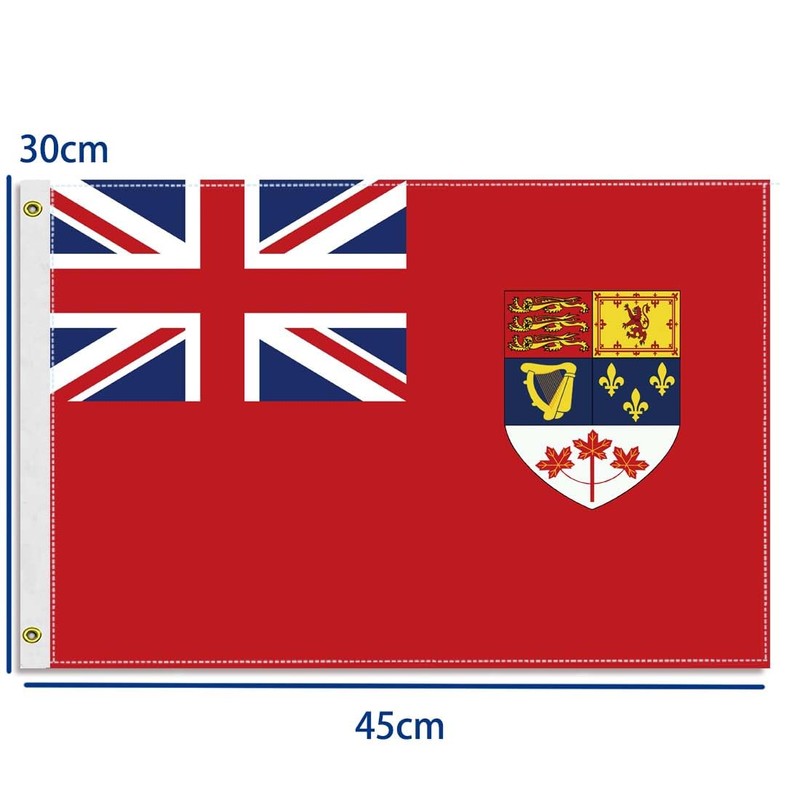 30×45 CM Old Canada Red Ensign Flag(1957-1965),12×18 inch Small 100D