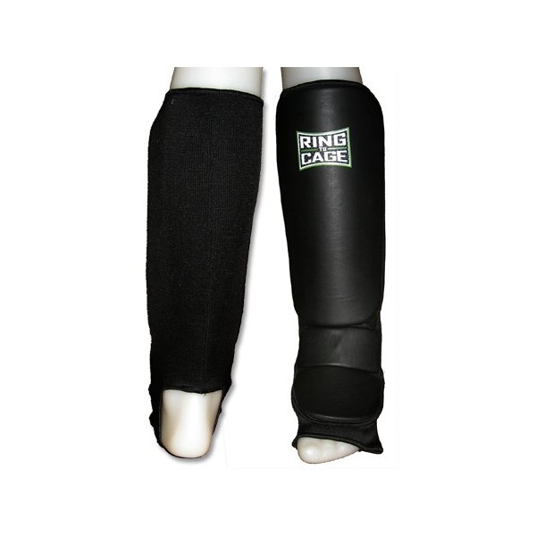 Grappling Shin Instep - Stretchable Coverd Back for MMA, Muay