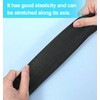 6PCS Black Arm Bands Mourning, Nylon Football Arm Bands, Adjustable