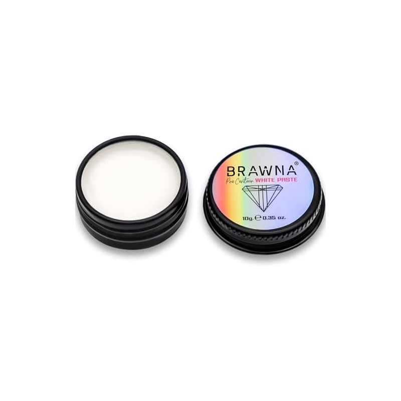 BRAWNA Pasta Blanca para Mapeo de Cejas y Labios 10g