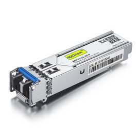 10Gtek 1000Base-LX/LH SFP Module, 1.25G SFP, 1310nm SMF, up to 20km, LC Single Mode Optical Transceiver, Compatible with Cisco GLC-LH-SMD, Meraki MA-SFP-1GB-LX10, Netgear, Ubiquitik, Mikrotik, D-Link,