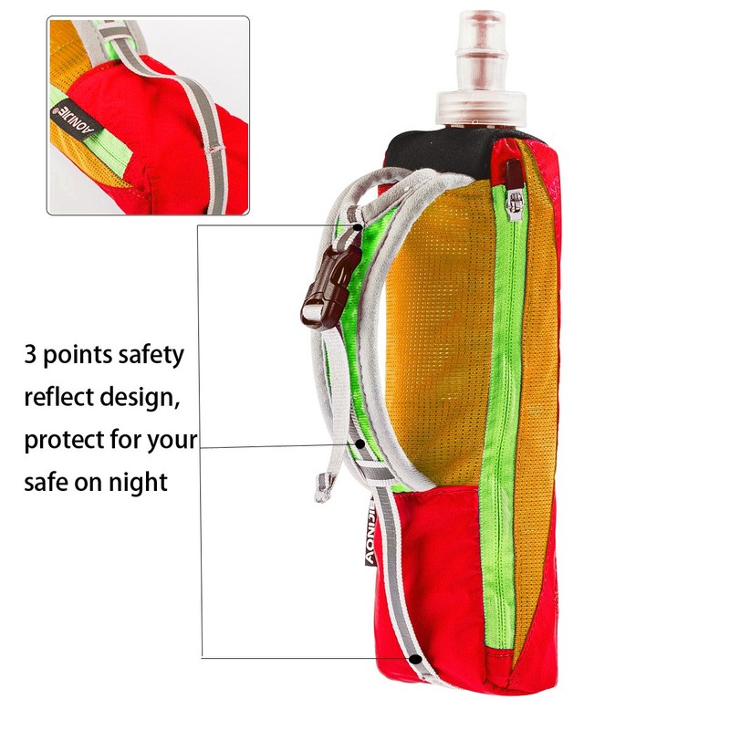 Geila Handheld Water Bottle for Running, 17 oz Grip Handheld