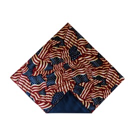 Holiday Bow Ties Mens Handkerchief Pocket Square Vintage American Flag, Mens (Mens)