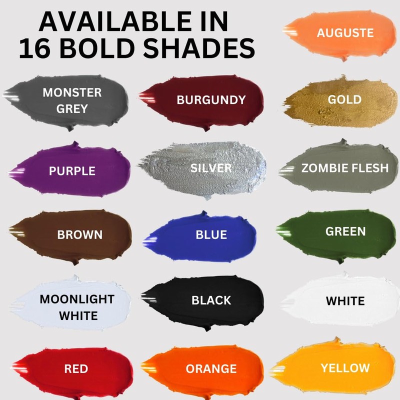Mehron Makeup Color Cups | Stage, Foundation, Face Paint, Body