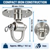 3.5 Inch Punching Bag Ceiling Mount, Iron Swivel Heavy Bag