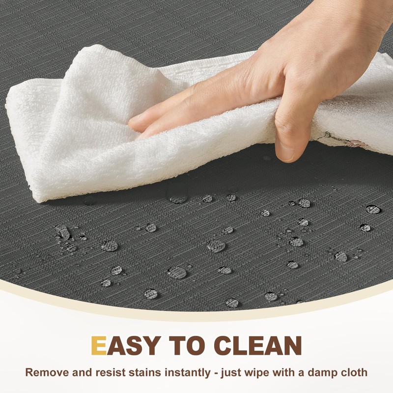 downluxe Chair Cushions for Dining Chairs, Waterproof Kitchen Chair Pads,