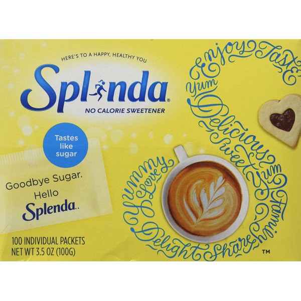 SPLENDA Sweetener Packets 100 Each