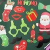 Christmas Photo Booth Props, Merry Christmas Photo Background Posing Props,