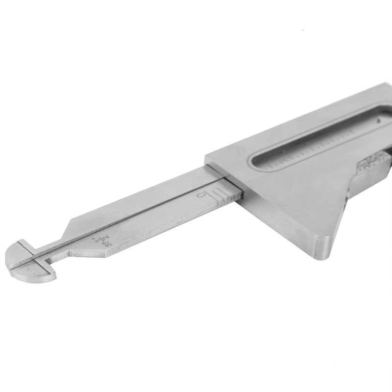 Weld Stitch Gauge Ruler Accuracy Stainless Steel Welding Gaps Measuring