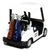 Box of 12 White Golf Carts, 4Ã‚½ Die-cast Metal with