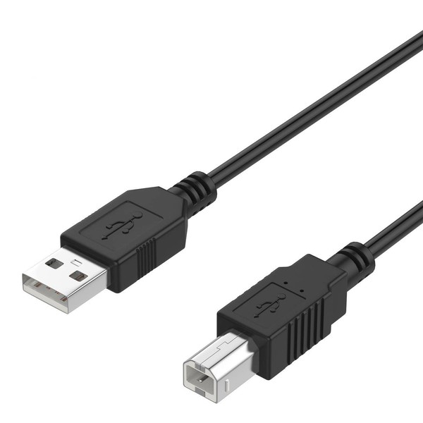 CJP-Geek 6ft USB Cable PC Laptop Data Cord Replacement for