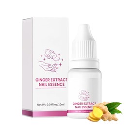 NLFOX Ginger Nail Essence - Nail Support Nail Oil - 10ML Toenail Nail Seurm Extra Strong - Nail Strengthener For Damaged Nails,Nourishing Moisturizing
