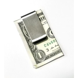 Mad4Metal Lot of 5 Stainless Steel Money Clip Card Holder Metal Money Clip Card Holder USA